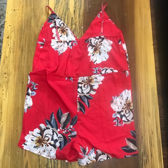 🎉Floral Deep V Romper! - Picture 5 of 5